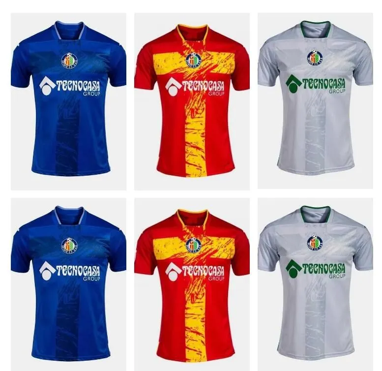 23/24 Getafe Soccer Jerseys Mayoral Latasa Greenwood 2023 2024 Jaime Mata Unal Alena Maksimovic Arambarri Milla Jose Angel Chemises de football Hommes Uniformes