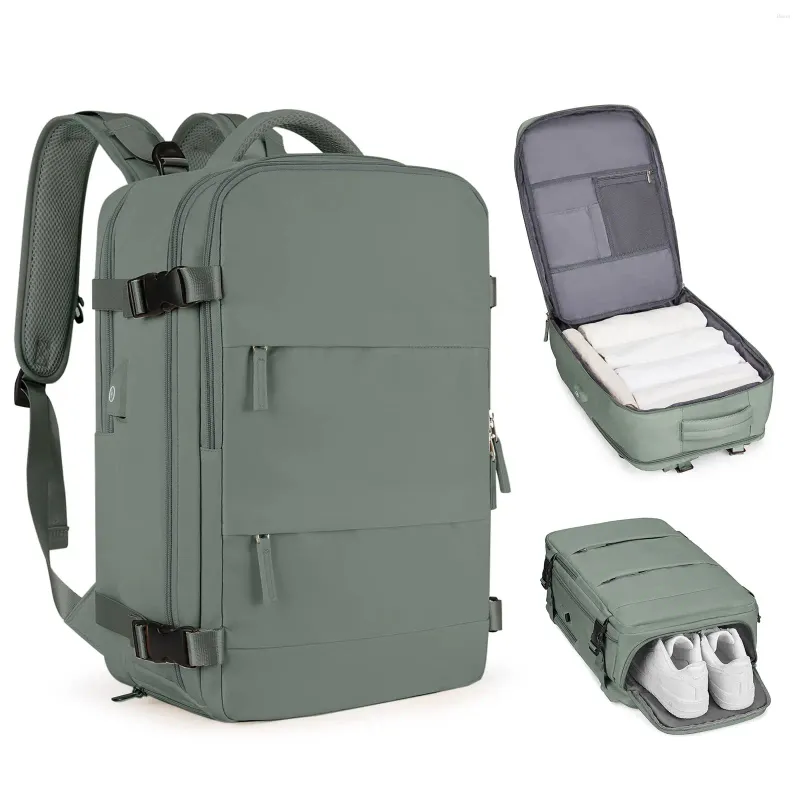 Backpack Travel Plane Large Multifunction Luggage Lightweight Waterproof Girls Gym Bag Laptop Business Carry On Bagpacks