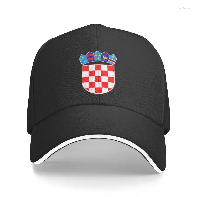 Berets Classic Coat of Arms Chorary Baseball Cap dla kobiet mężczyzn oddychający tato hat sport