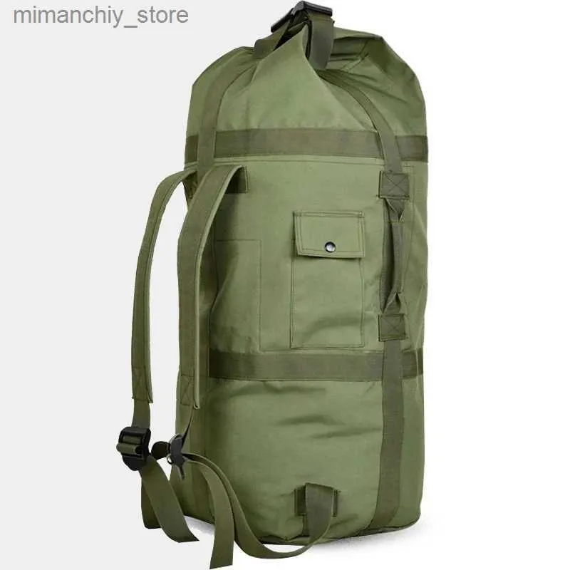 Outdoor Bags 80L hommes grand sac de Camping randonnée sac à dos bagages armée en plein air escalade Trekking voyage tactique sacs à bandoulière Sports militaires Q231028