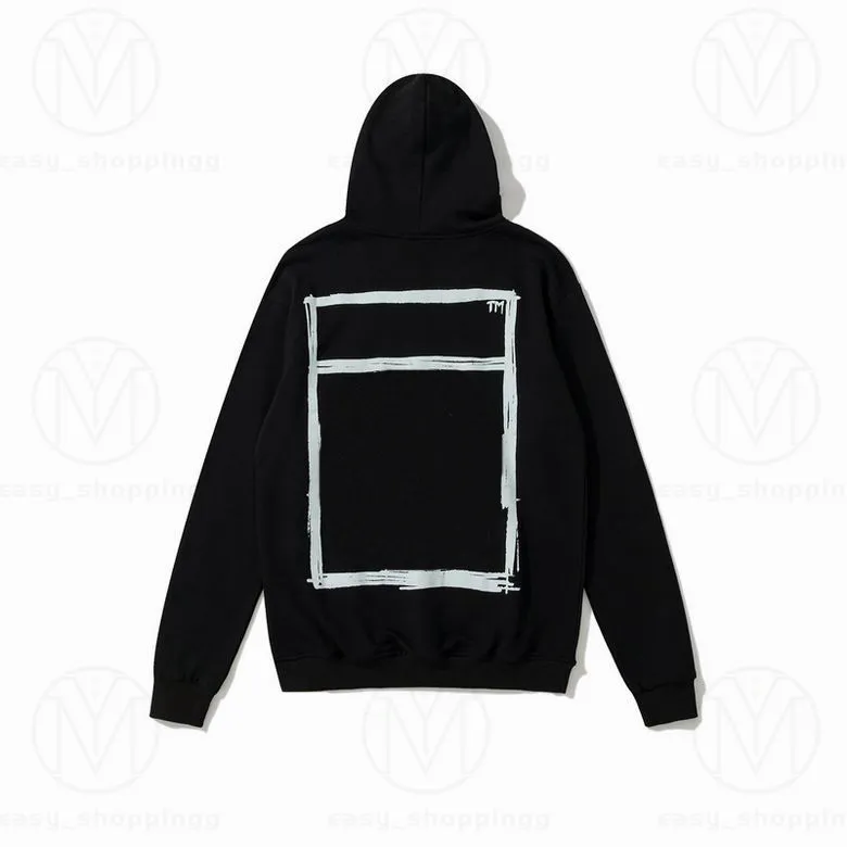 Hoodies Mens Mulheres Moda Streetwears Homem Pulôver Inverno Moletons Soltos Com Capuz Offs Designers Roupas High1 Qualidade Rua Impressão Branco Hoodys lk