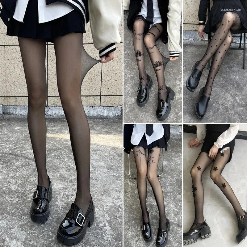 Frauen Socken Super dünne Sexy dünne glänzende Beine Strumpfhosen Strumpfhosen süße samt Dessous Oberschenkel hohe japanische Kawaii Mädchen Strumpf Strumpfwaren