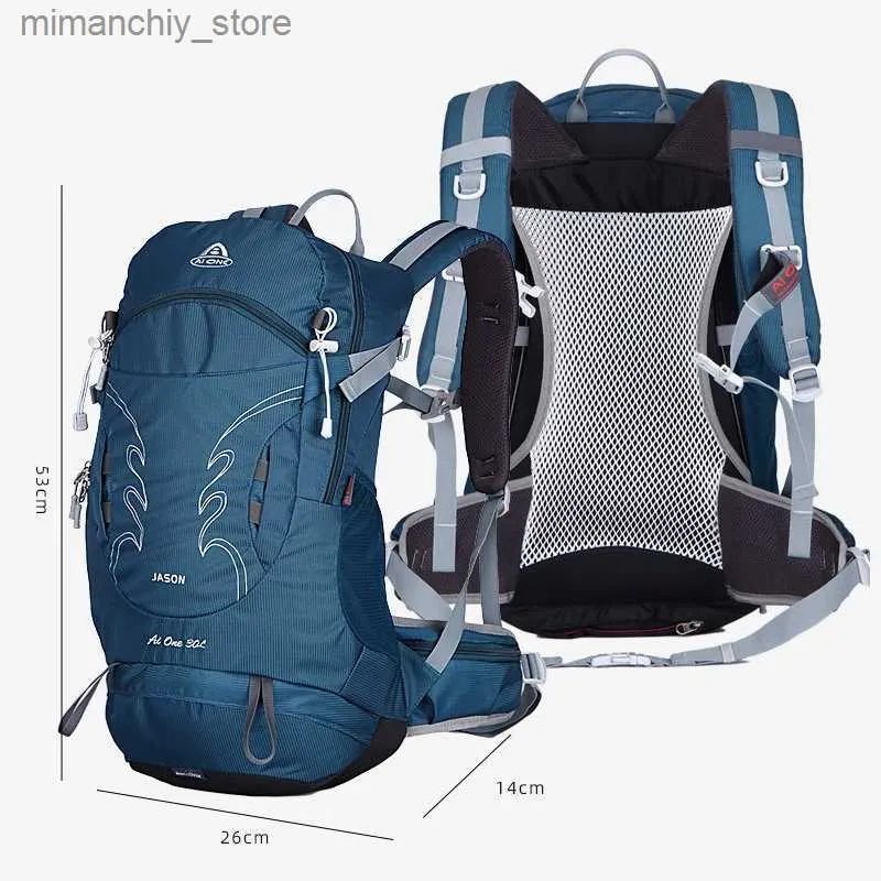 Borse da esterno Zaino da trekking da esterno da 30 litri per uomo Borsa da arrampicata sportiva Mochila Borsa da campeggio per alpinismo Borsa da viaggio Trekking Zaino da moto Q231028