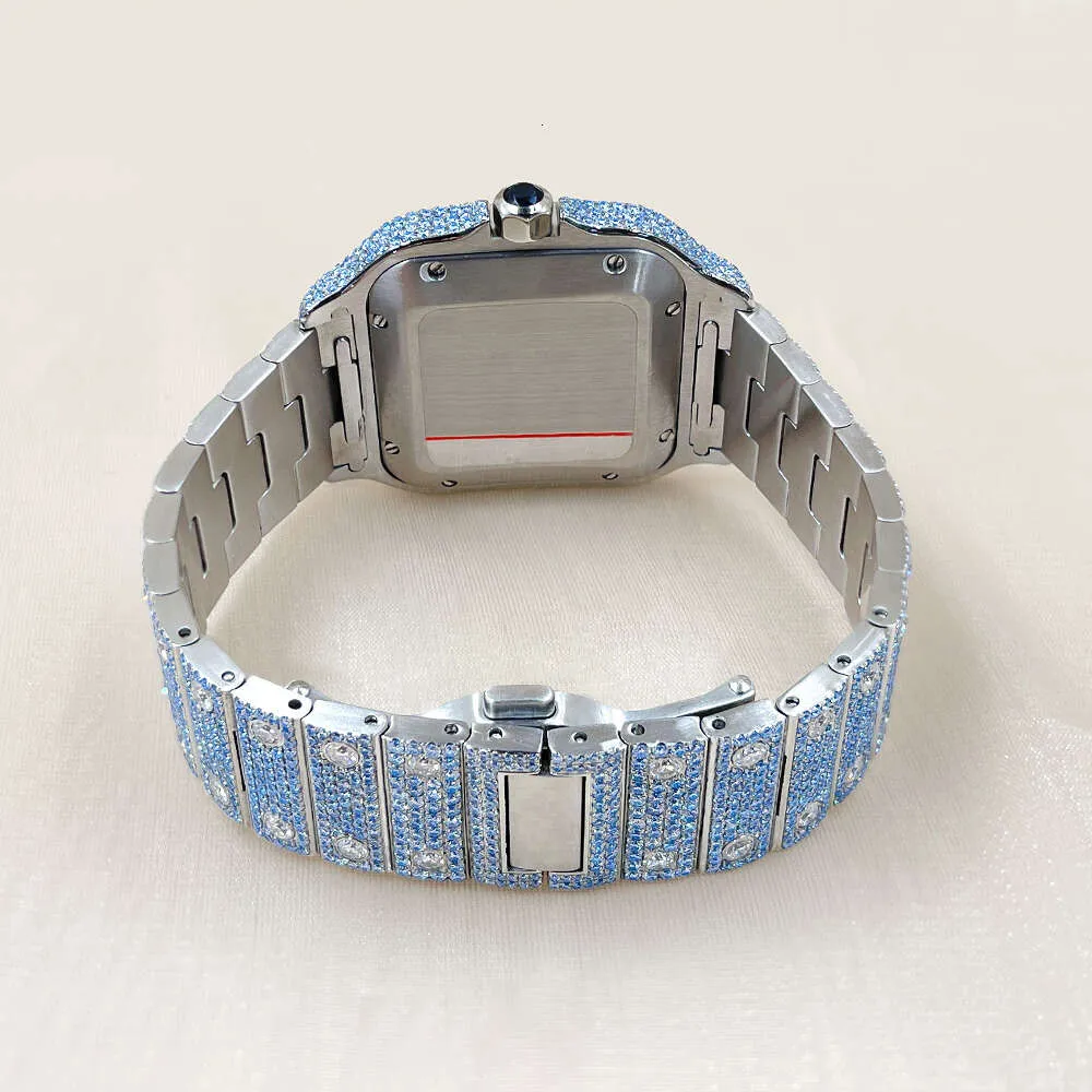Elegant Moissanite & Silver Women\'s Watch Luxury Women main image 4