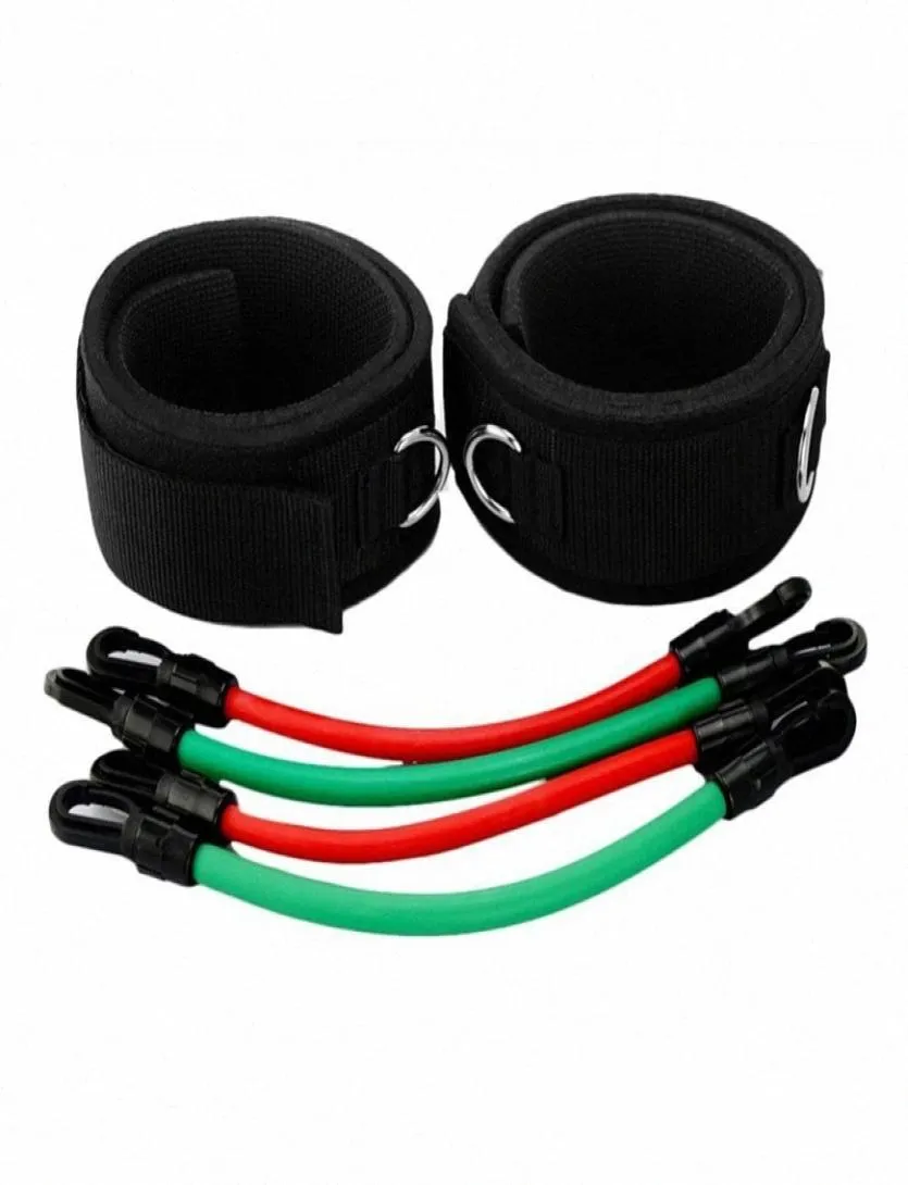 Motståndsrör Ben Lår Latex Motstånd Band Gym Yoga Övning Strong Tube Ankle Straps Pilates Workout Fitness Tools D7XW3930352