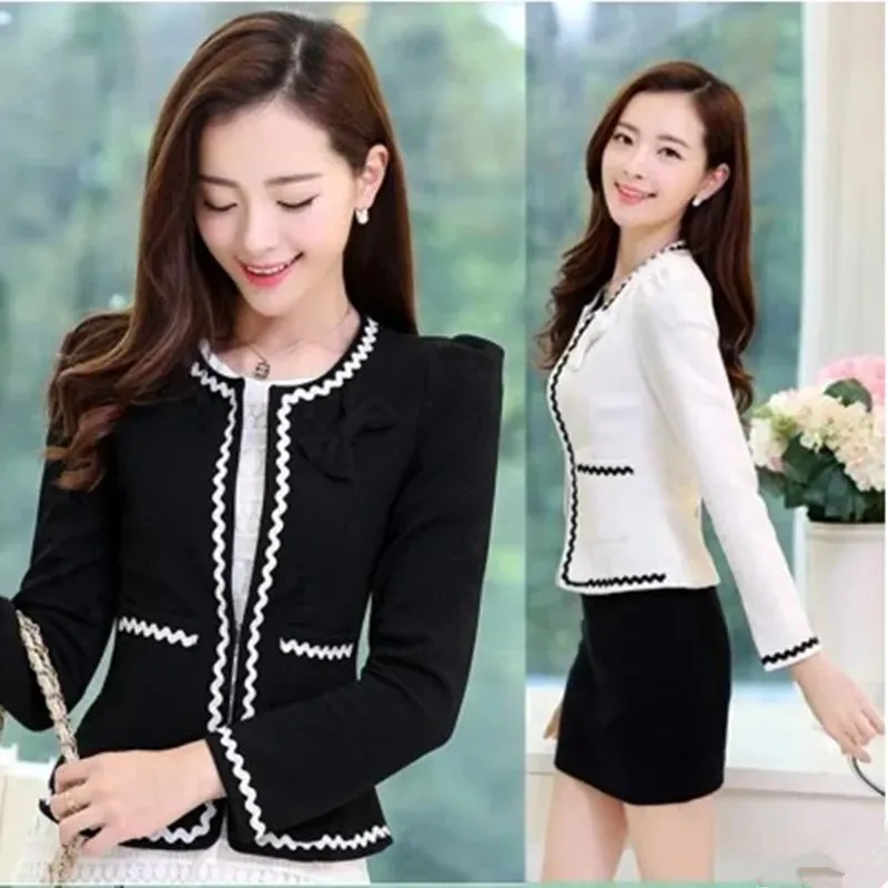 Women's Suits Blazers Spring Thin Women's Jacket Short Female Blazer Slim Fit Famale Jaket Plus Size Blazer Woman Commuting Women Blazers And Jackets 231027