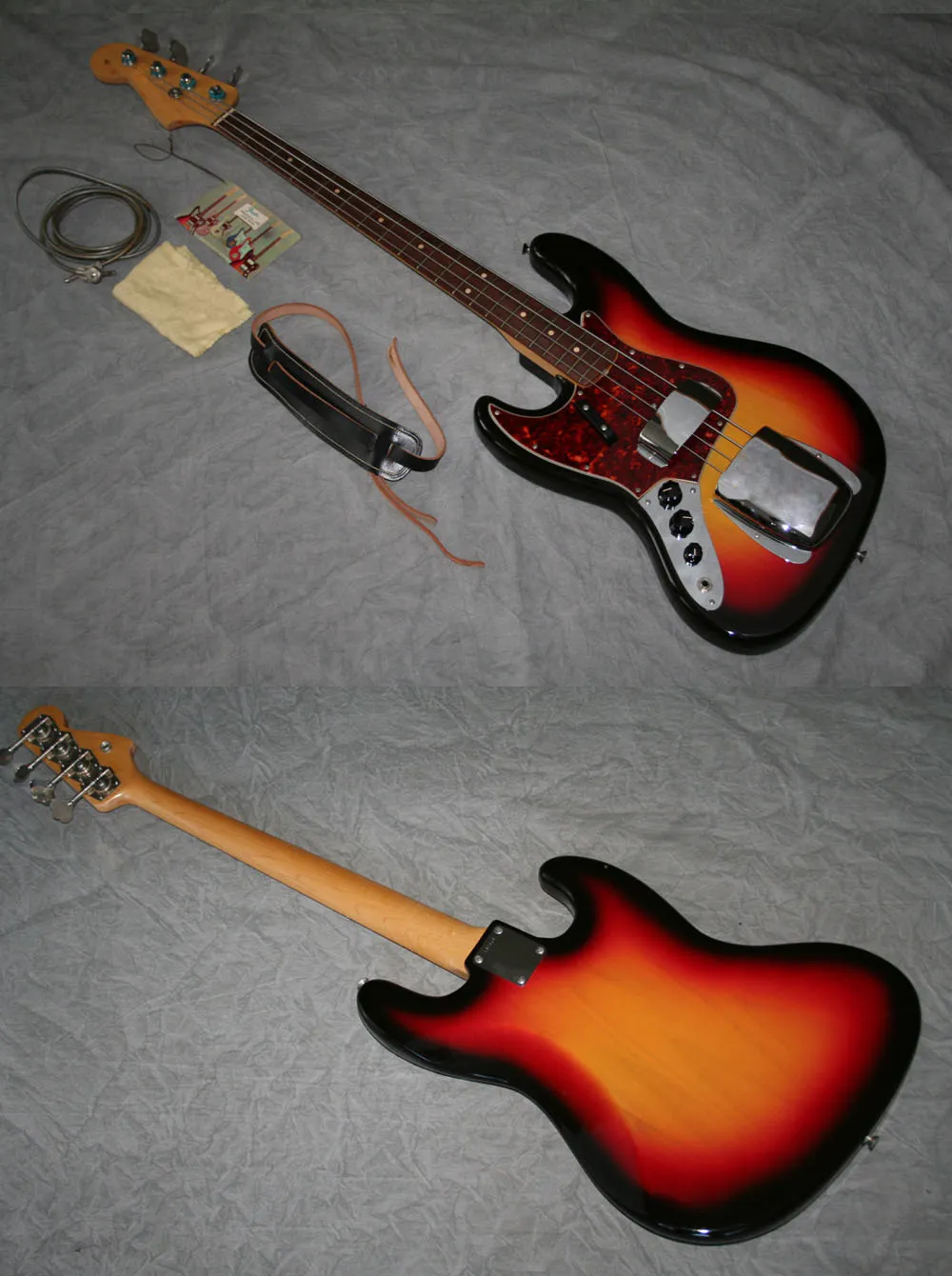 Hot Sprzedaj dobrej jakości gitarę elektryczną 1965 Bass Rzadki model lewych podręczników (#luty0266) instrumenty muzyczne