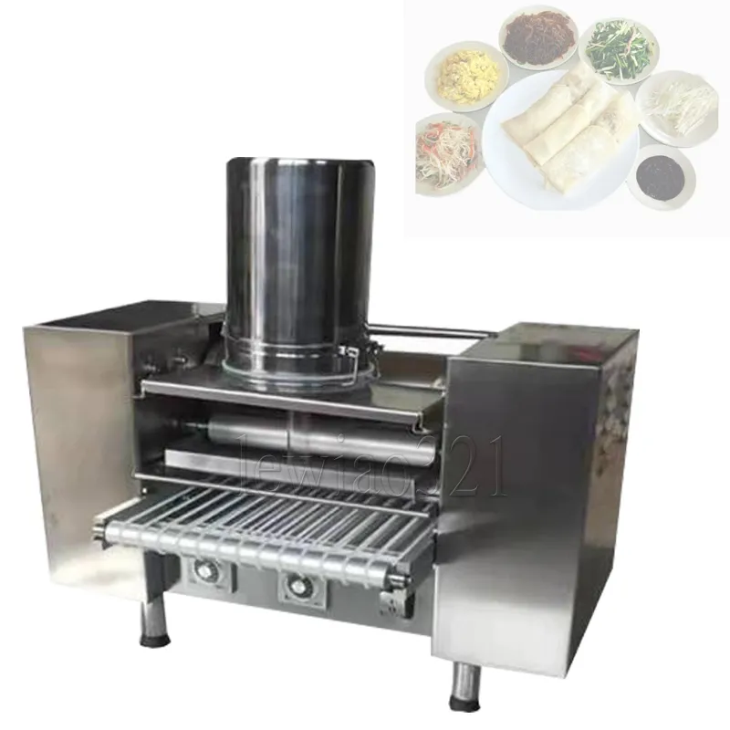 Customabab Electric Melaleuca Cake Crust Machine Commercial Dumpling Crust Spring Cake Maszyna Pieczone Kaczki Naleśnik