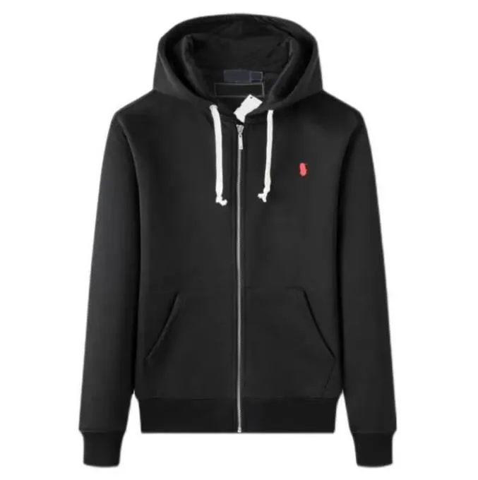 Designer-Herren-Kapuzenpullover, Sweatshirts, Polo-Ralph-Pullover, Polo-Designer-Herrenpullover mit Reißverschluss, halber Kapuzenpullover, gestrickt, lose Pferdejacken, Polo-Herrenbekleidung, Laurens-Markenweste 663