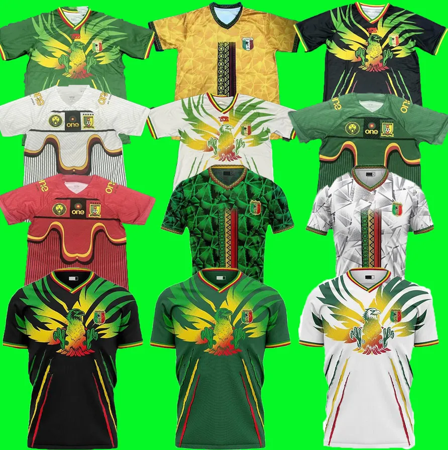 2023 2024 Mali National Team Soccer Jerseys Home Yellow & Away White