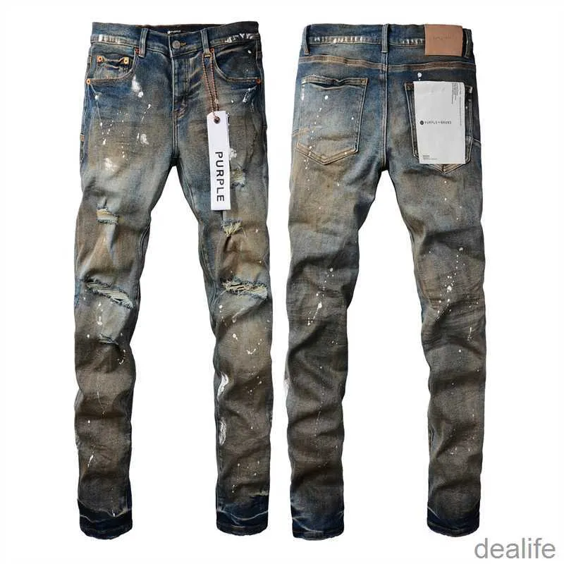 Mens Jeans 2024 Fashion Designer Sale Purple Brand Denim Slim Fit High  Quality Street Washed Scratch Damaged Hole Streetwear From Guaye, $54.31