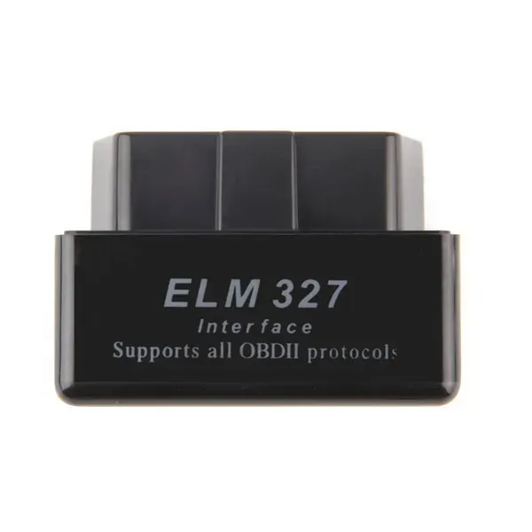 SUPER MINI ELM327 Bluetooth OBD2 V1.5 Black Smart Car Diagnostic Interface ELM 327 Wireless Scan Tool