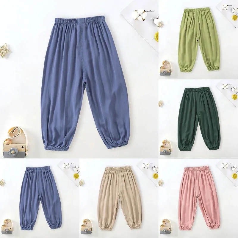 Hosen Kleines Kind Baby Hosen Lange Weiche Harem Für Jungen Mädchen Sommer Air Medium 5 6 Kleidung