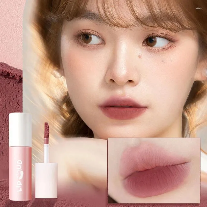 Lip Gloss Korea AKF Mud com o mesmo esmalte é branco e puro. Batom Sem Tocar Copo Tirando Maquiagem Lipgloss