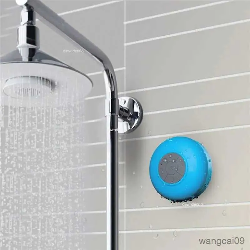 Mini högtalare bärbar högtalare trådlöst vattentäta duschhögtalare för telefon bluetooth-kompatibel handbilhögtalare högtalare