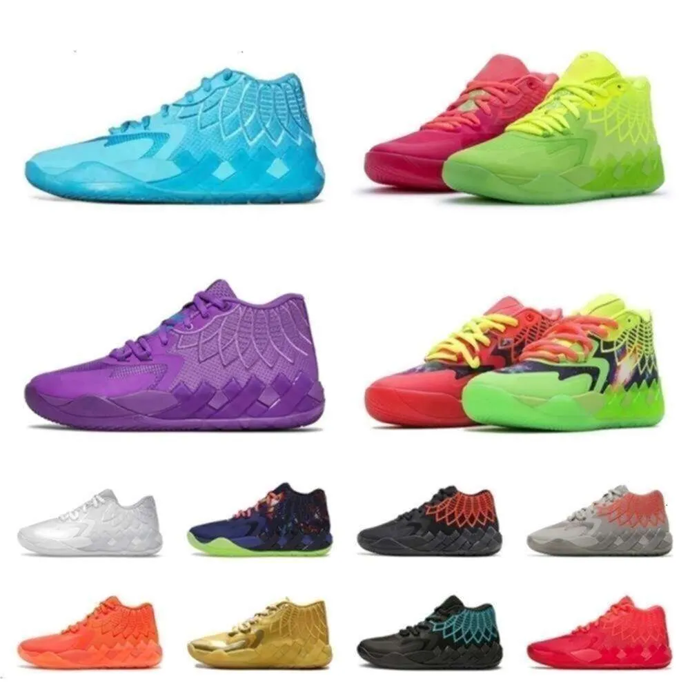 Lamelo Shoe Lamelo Ball 1 Mb01 Men Basketball Shoes Sneaker Blast City Lo Ufo Not From Here City and Morty Rock Ridge Red Sports Sneak