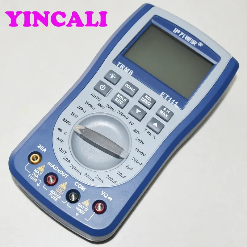 Hohe Qualität Handheld Digital Speicher Multimeter ET111 TRMS Messung Elektrische Tester DC AC Voltmeter Widerstand Diode Tester