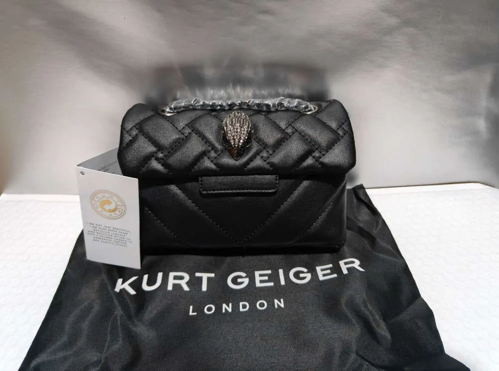 Kurt Geiger London Luxury Fashion Quilted Eagle Metal Women Shouder Bag MINI High Quality Embroidery PU Leather Ladies Cross Body Evening Bags wallet new