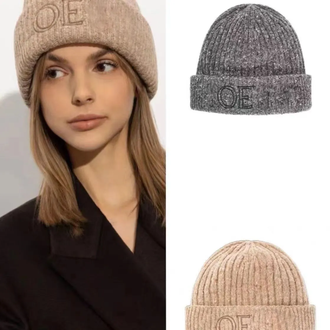 Tasarımcı Triomphe Beanie Kış Beanies Kadın Kulağı Koruma Sıcak Rüzgar Geçirmez Şapka Moda Günlük Beanie Açık Seyahat Kayak Giyilebilir