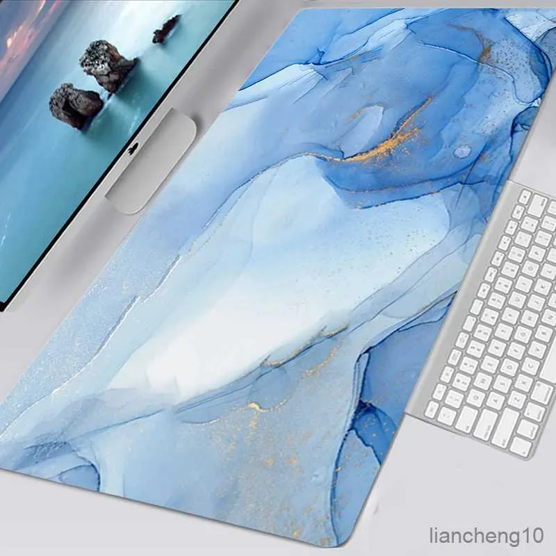 Mouse Pads Wrist Mousepad Computer New XXL MousePads Keyboard Pad Mouse Mat Fashion Marble Gamer Soft Office Carpet Table Mat Desktop Mouse Pad R231028