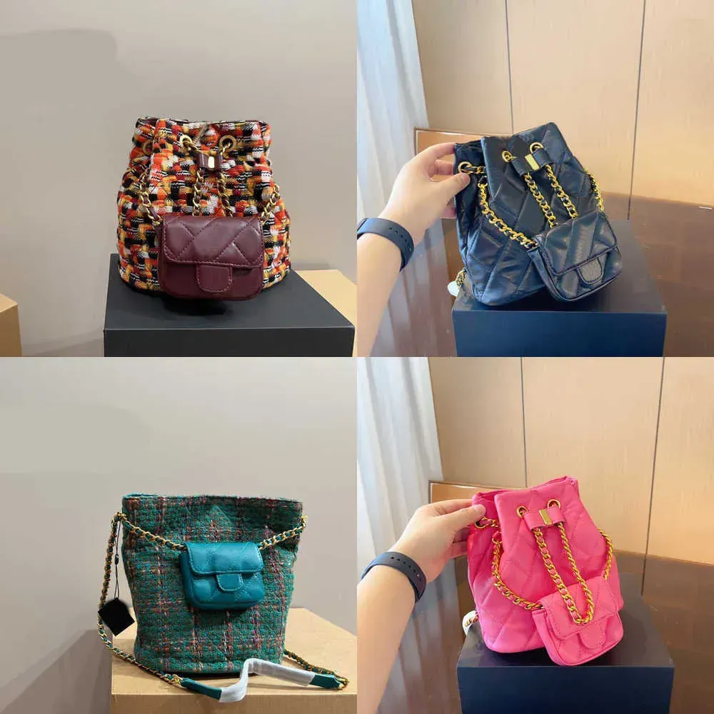 Luxurys bolsas baldes mulheres tecer bolsa de luxo cordão de couro bolsa de ombro bolsa de alta qualidade designer sacos balde carteira senhora bolsa com bolsa