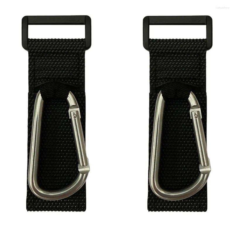 Barnvagnsdelar 2st Hanger Carabiner Hook Clip Shopping Väskor hängande krokar