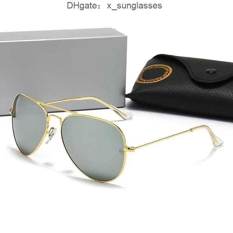 Men Rola Bin Classic Brand Retro Women Sun Sunglasses 2022 Luksusowy projektant okularów Ray 3025 Zespoły projektanci ramy metalowej szklanki