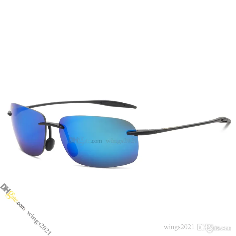Designer Sonnenbrille Herren Sportgläser UV400 hochwertiger Polarisierungsobjektiv revo farbbeschichtete TR-90-Silicon-Rahmen-M422;Geschäft/21417581