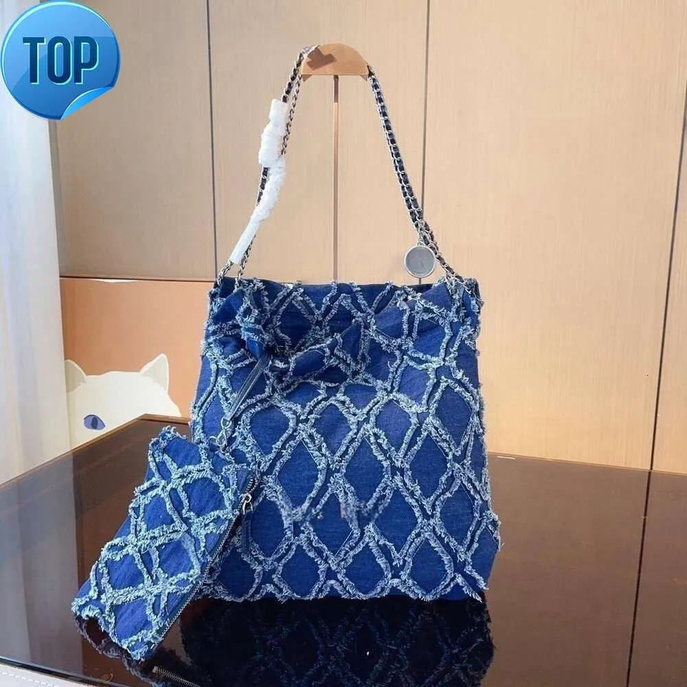 Sac de créateur Denim Sac à provisions Fourre-tout Sac à dos Voyage Designer Femme Sling Body Sac à main le plus cher avec chaîne en argent Gabrielle Qu