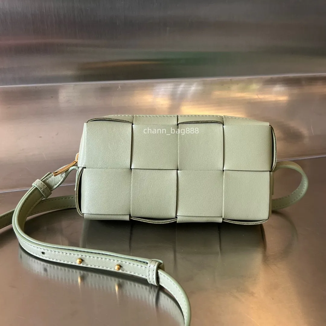10A Top-level Replication BV's Cassette designer crossbody bag Intreccio cowhide Knited 18cm Sacs à bandoulière avec sac à poussière Livraison gratuite VV025