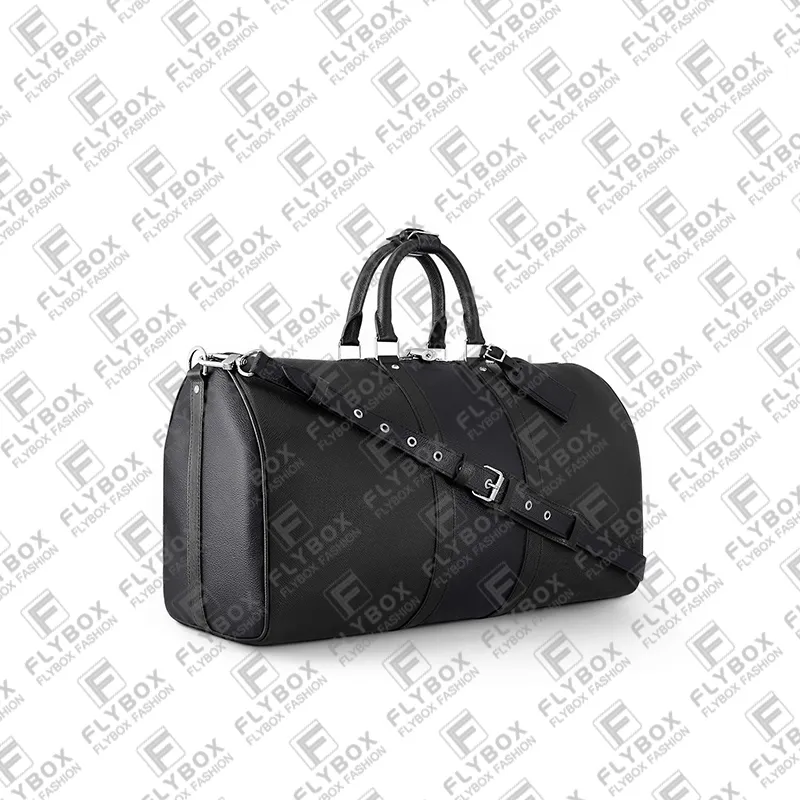 M53763 Keepall 50 Travel Bag Duffel Bags 토트 핸드백 스토리지 가방 남성 패션 럭셔리 디자이너 크로스 바디 가방 최고의 품질 지갑 빠른 배달