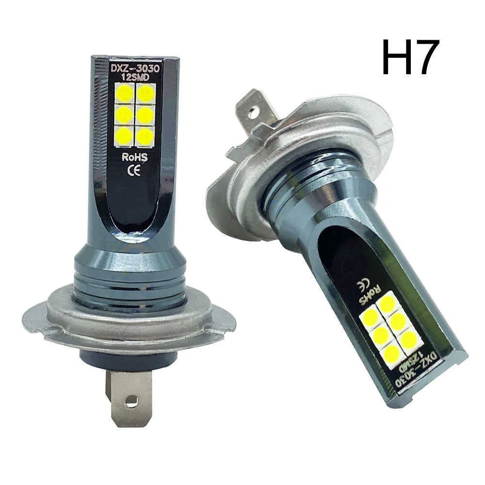 New H4 H7 LED Headlight H11 H8 H9 H10 H1 H3 Car Fog Light Bulbs 9005 9006 Auto Driving Running Lamps 12000LM 80W 12V