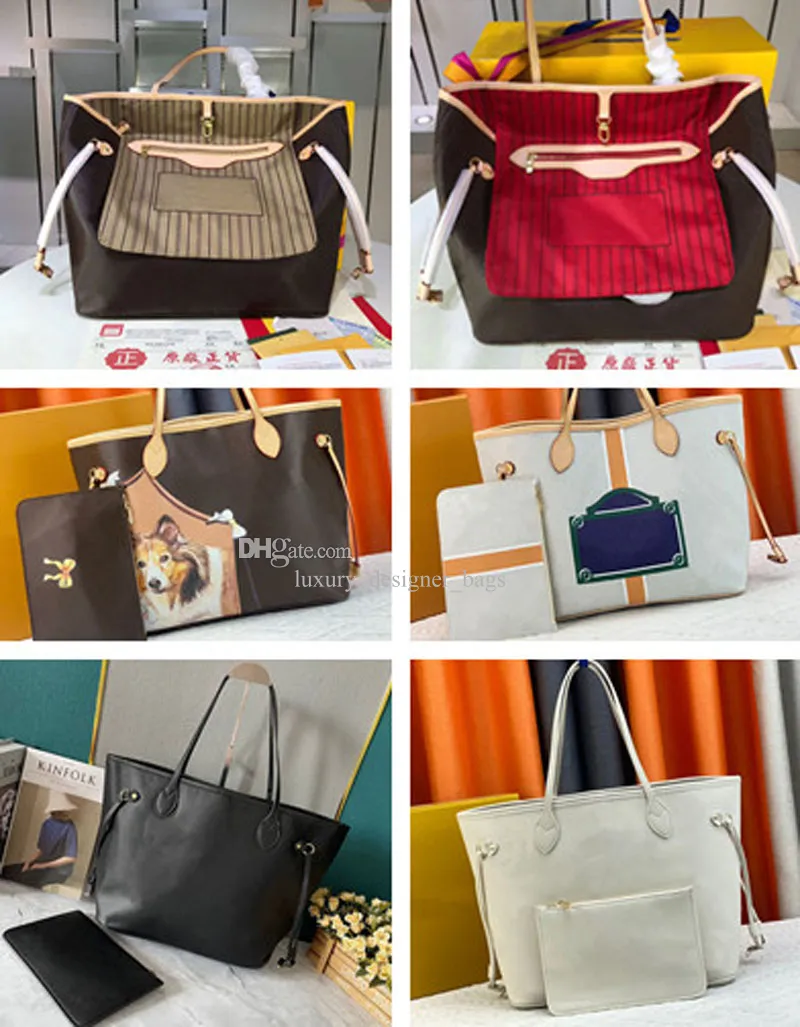 MM GM Hand Bag Luxury Designer Tote Bags Classic Handbags for Women Purse with Pouch Wallet Fashion Vintage Shopping Casual Totes Designer Handbag