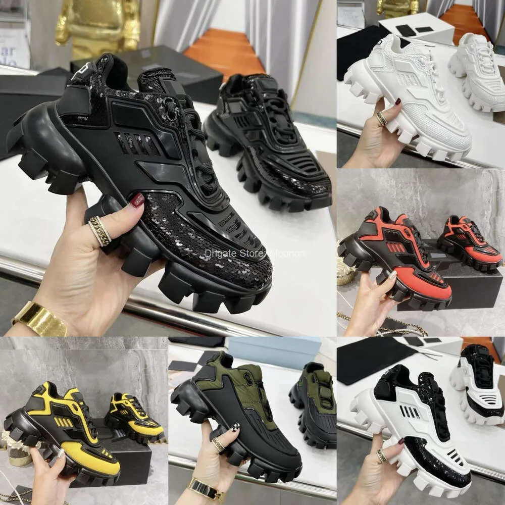 Zapatos de diseñador Zapatillas de deporte Zapatos casuales de marca clásica Melocotón Negro Zapatos amarillos Zapatos de hombre Zapatillas de deporte planas de alta calidad