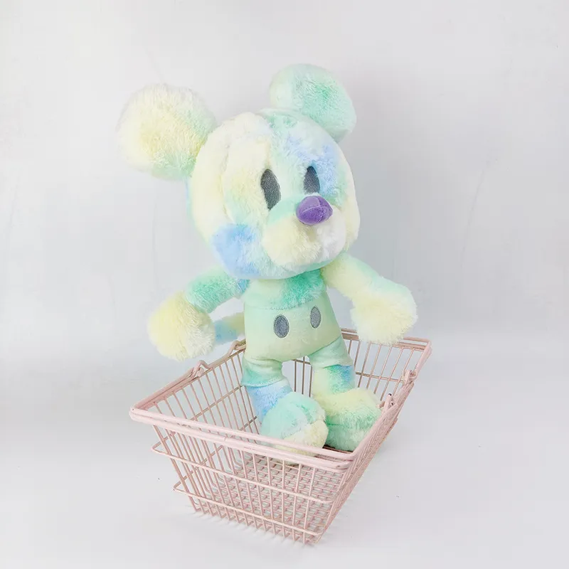 Wholesale cute colorful mouse plush toys kid games Playmates Holiday gifts claw machine prizes