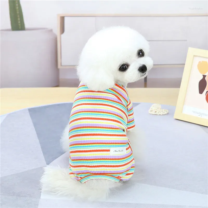 Ubrania z ubrania dla psów dla psów koszule sprężyna kombinezon szczeniąt Sweter Chihuahua Yourkshire Costume