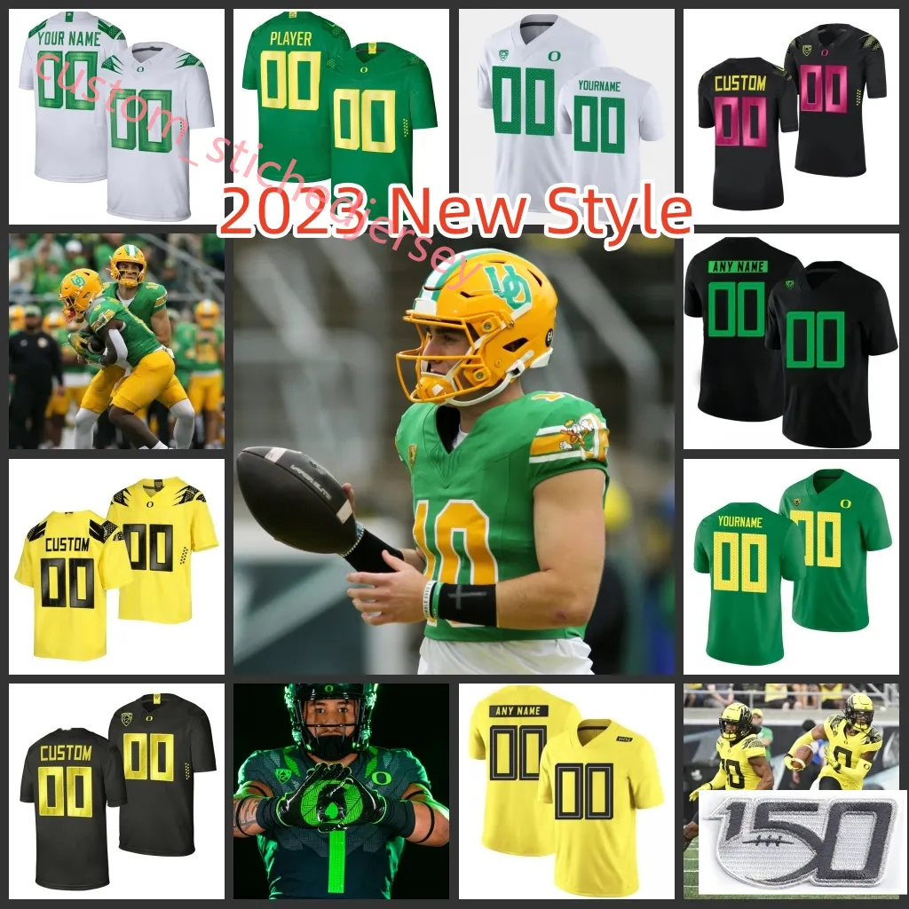 Maglia da calcio Oregon Ducks Matayo Uiagalelei Custom Stitched Mens Youth 2 Rodrick Pleasant Oregon Maglie Jurrion Dickey DeForest Buckner