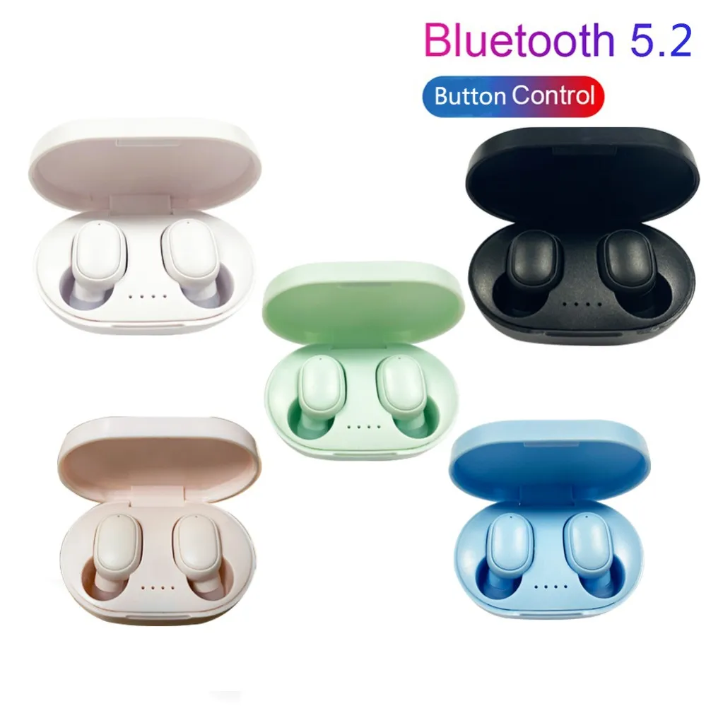A6S Bluetooth earphones A6S wireless sports outdoor wireless earphones 5.2 charged compartment car mini earphone buttons by kimistore