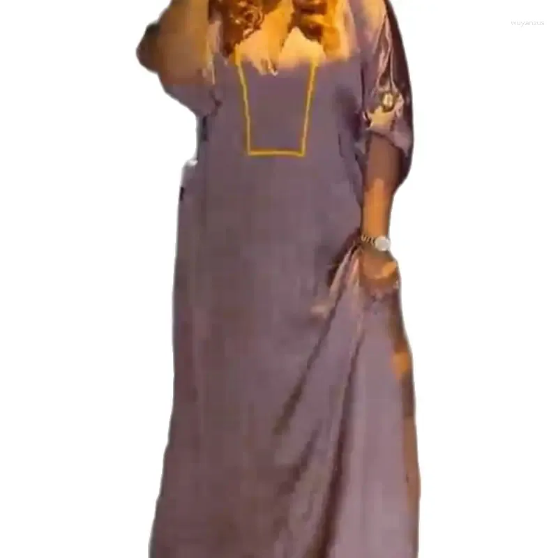 Roupas étnicas Dashiki Vestidos Africanos para Mulheres Roupas Tradicionais Plus Size Boubou Robe Africaine Femme Dubai Muçulmano Kaftan Long Maxi