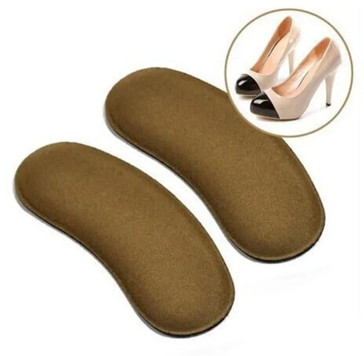 En gros 2000 paires/lot tissu collant chaussure arrière talon poignées Inserts semelles coussinets doublure de coussin poignées livraison gratuite