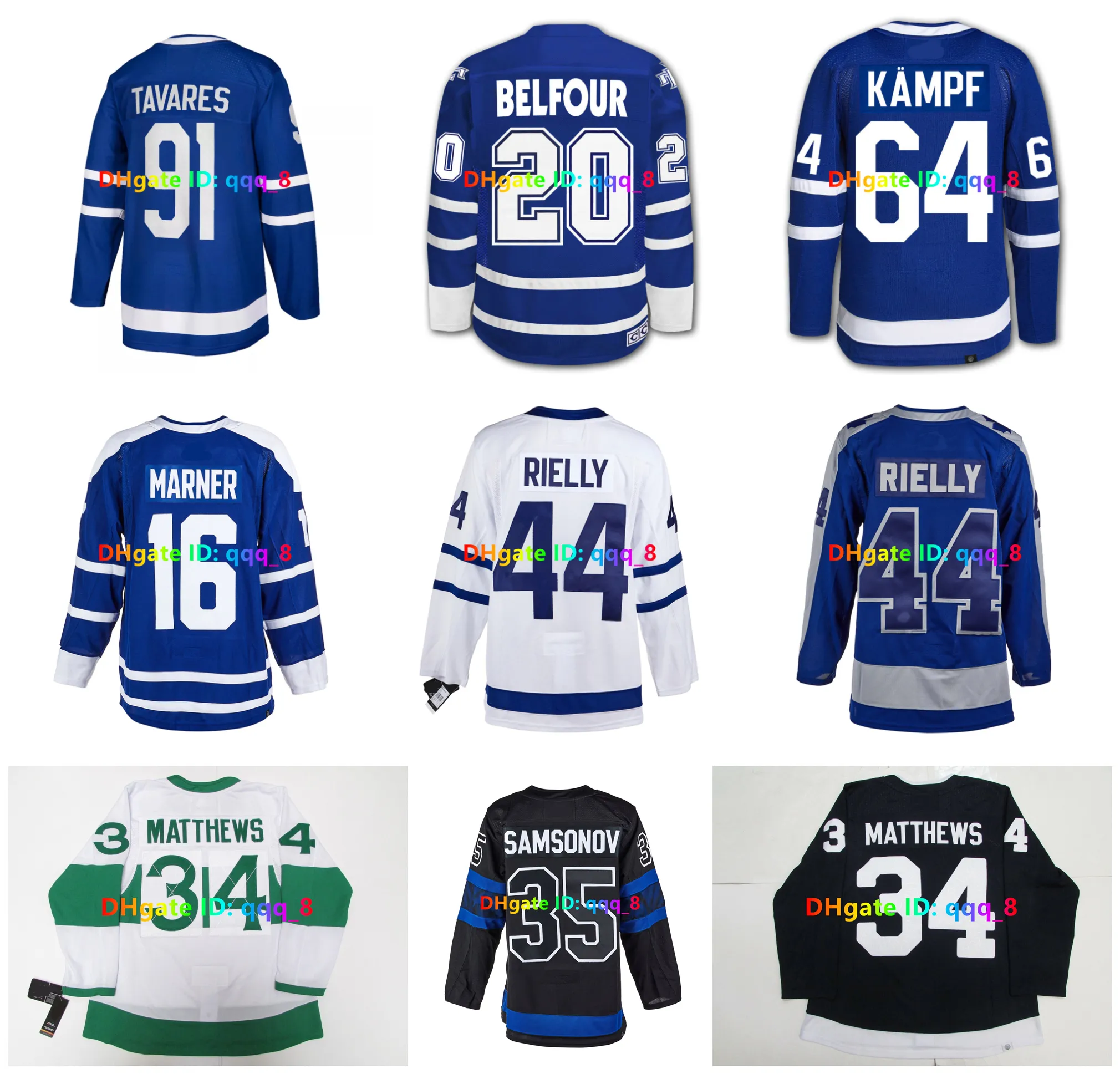Auston Matthews Mitchell Marner Maple CCM Throwback Hockey Jersey Leafs