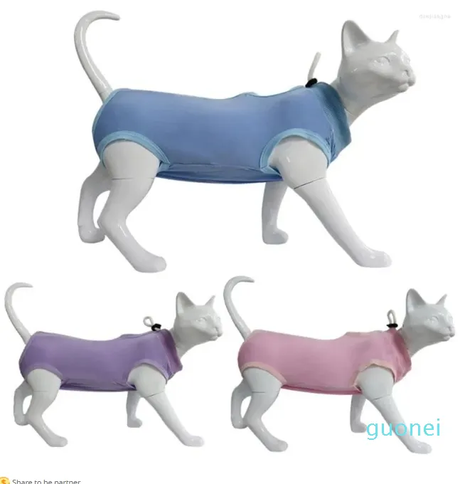 Costumes pour chats Vêtements de rééducation pour animaux de compagnie Vêtements postopératoires Protection de récupération