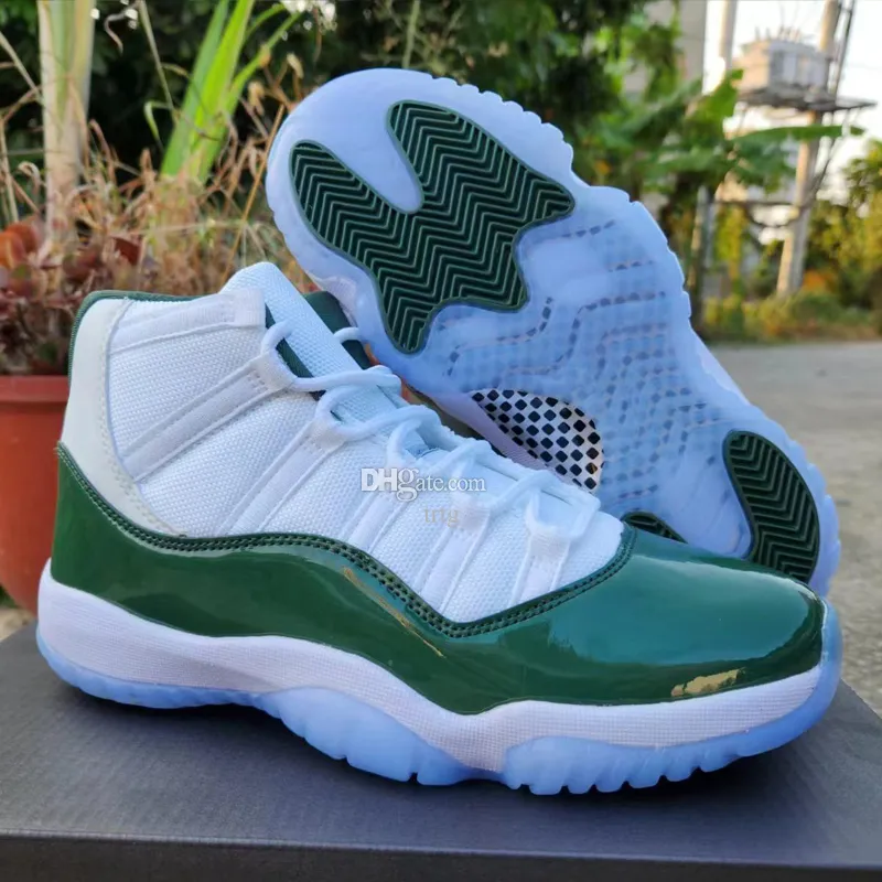 Orange Trance Basketball Shoes Cherry 11s DMP Gratitude Pink Space Jam Blackish Green Military University Blue Mens Womens Sports Sneakers