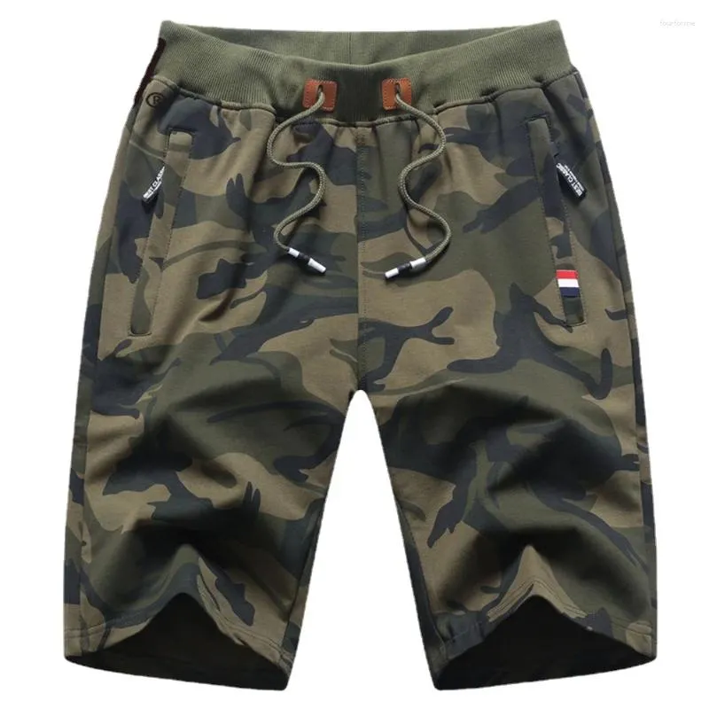 Pantaloncini da uomo 2023 Est Summer Casual Cotton Fashion Style Man Camouflage Capris Sport