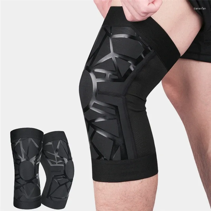 Knee Pads Compression Brace Sports Support Sleeve Protectors Crossfit Elastic Kneepad Gym Basketball Protector