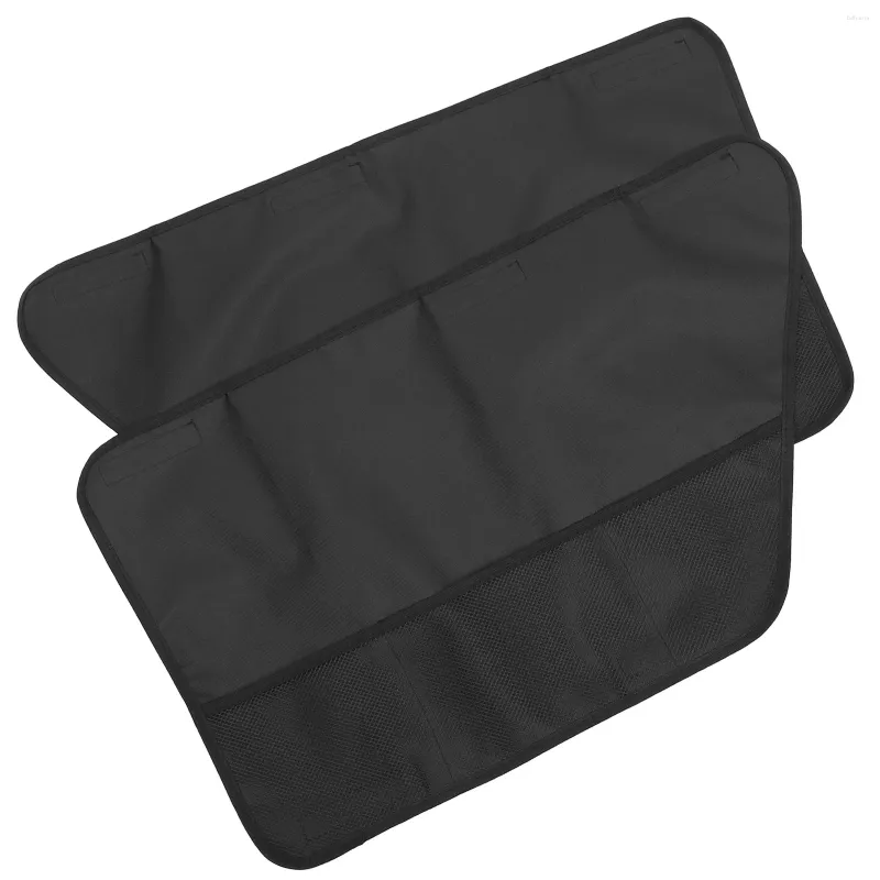 Dog Carrier 2 Pcs Car Mat Accessories Vehicle Pet Door Guard Baby Supplies Cushion Window Oxford Cloth Sun Visor