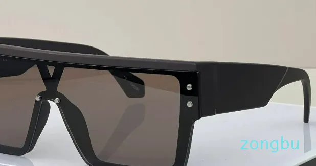 luxury hot designer Sunglasses For meet Retro Shield Lens Plate Square One-Piece Full Matte Frame Fashion Eyeglasses