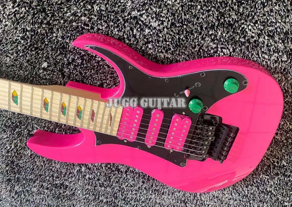 G.I.G. エレキギター ピンク ピンク ギター (ピンク色のギター(Pink Guitar/粉色吉他))