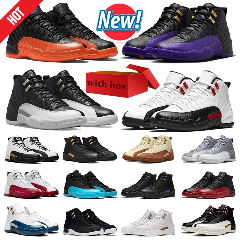 12 12S Jumpman Basketball Shoes Mens Sneakers Men Trainers Eastside Golf Playoffs Red Taاب