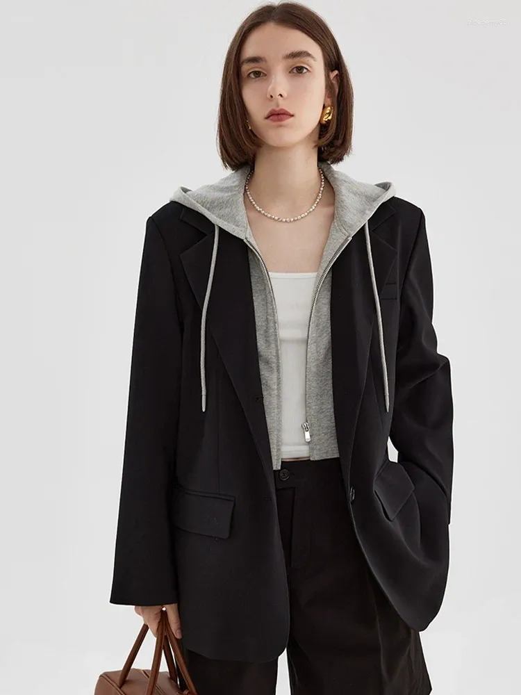 Women's blazer 2025 with hoodie